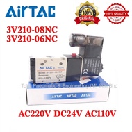AirTAC 3V210-06 3V210-08 Pneumatic 3/2 Way Solenoid Valve AirTAC Solenoid Valve