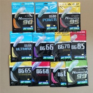 READY TALI RAKET BG66 BADMINTON STRING BG55 Racquet Strings Yonex Z Force Arcsaber Titanium Racket Nylon String #DFO