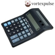 VORTEXPULSE 12 Digits Calculator, Dual Screen Stationery Mechanical Calculator, Gift Easy To Use Pra