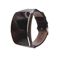 V-MORO® Samsung Gear S Band, Premium Leather Band Samsung Smartwatch Replacement Strap Band for Samsung Gear S (Black)
