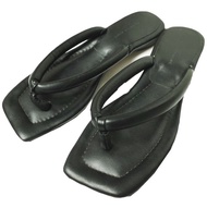 ADAM ET ROPEADAM ET ROPE拖涼鞋，24cm 碼，黑色，二手。