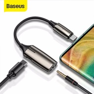 { SmileShopAcc } Baseus l60 2-in-1 Type C Male to type-C and 3.5mm Female Adapter L60