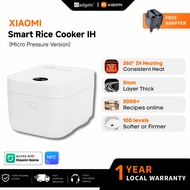 Xiaomi Mijia Smart Rice Cooker Micro Pressure Version IH Pressure Cooker Timed (3L/4L) | MFB2BM