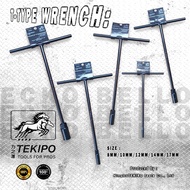 TEKIPO T-TYPE SOCKET 8 10 12 14 17 19 MM BLACK T-SOCKET WRENCH/ TOOLS - TOOLS