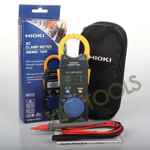 Hioki 3280-10F 1000A AC Digital Clamp Meter with Broad Operating Temperature Range of -25C to 65 C(-