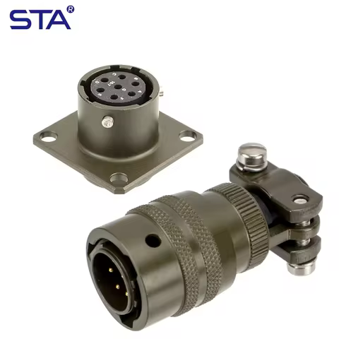 MIL-DTL-26482 7Pin Connector PT02E PT06E KPT06E Plug Socket MS3112E10-7P 10-7S MS3116E-10-7P YH3116F