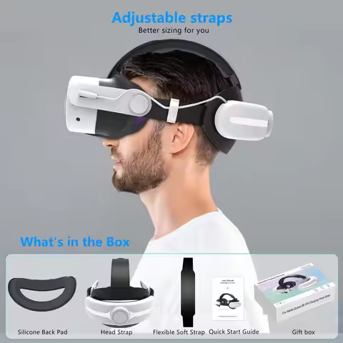 mtomatovr for Meta Quest 3/quest3S with 1 Battery Head Strap Replacement quest 3s accessorie Adjusta