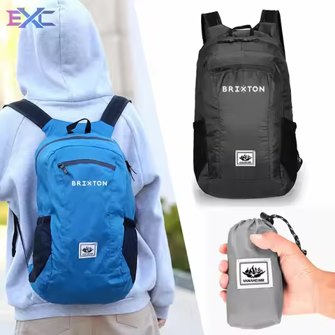 For BRIXTON Cromwell 125 250 1200 BX125R BX150 20L waterproof holdall Small Foldable Backpack Storag
