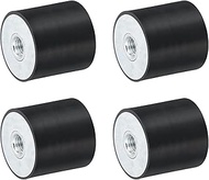 Rubber Feet DD M8-30 x 30 mm - Shock Absorbers for Compressor, Engine, Washing Machine, Fitness Equi