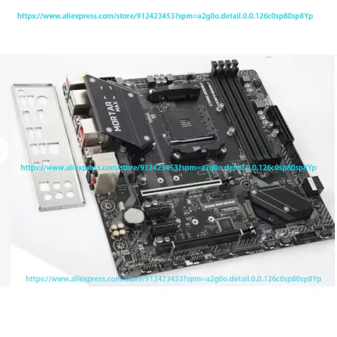 For MSI MPG B450M MORTAR MAX Motherboard 128GB M.2 HDMI DP DVI Socket AM4 DDR4 Micro ATX B450 Mainbo