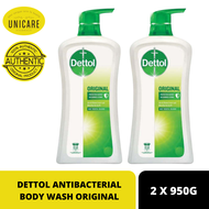 DETTOL ANTIBACTERIAL BODY WASH ORIGINAL (2 X 950G) [VALUE BUNDLE]