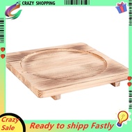 Wood Pot Holder Wooden Trivets Bowl Trivet Hot Stone Pot Mat Korean Dolsot Plate Base Placemat Bibim