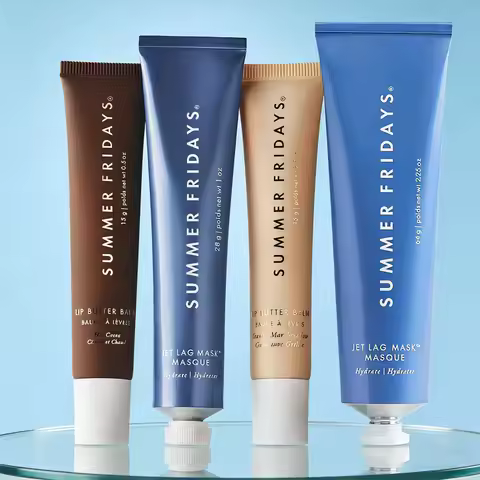 Latest Summer Friday's Jet Lag Mask Lip Balm Toasted Marshmallow Pink Sugar Vanilla Beige Birthday C