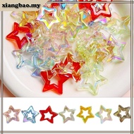 xiangbao1 Acrylic DIY Elegant Hollow Star Pendant Hollow Star Jewelry Making Accessories