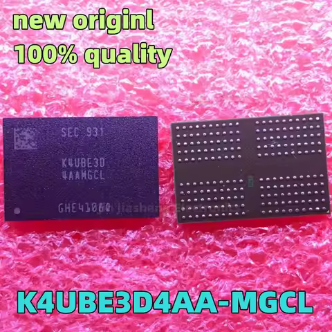 (1piece) 100% New K4UBE3D4AA-MGCL K4UBE3D BGA LPDDR4X 4266Mbps 4GB chip