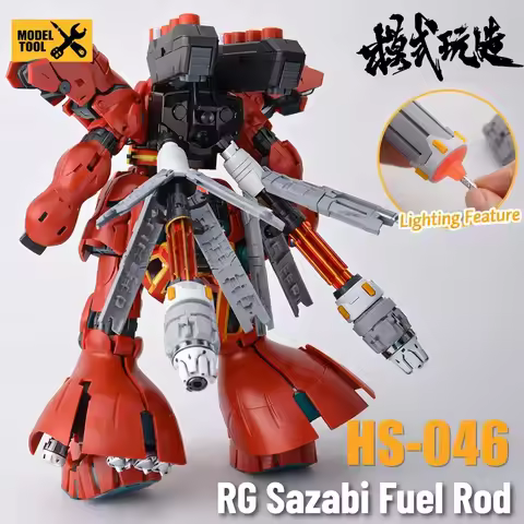 MSWZ HS046 3D Printed Transformable Booster Tank Upgrade Parts for RG 1/144 Sazabi Military Scale Mo
