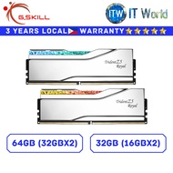 Itw | G.Skill DDR5 RAM 6400MT/s CL32 Trident Z5 Royal - 64GB/32GB