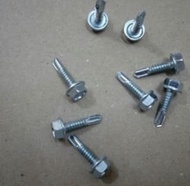 baut atap baja ringan galvalum m10 / roofing screw - 10 x 19