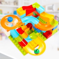 Compatible lego toy boys 3-6 years old children puzzle 4 slide big particle assembly 5-year-old girl