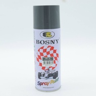 สีสเปรย์ เทา LIGHT GREY No.34  BOSNY Spray Paint  300g B100#34
