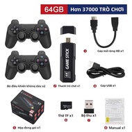 X2 PLUS Retro Video Game Stick Console Với Bộ Điều Khiển Không Dây 2.4G Bộ Lưu Trữ 64GB 40000 PSP PS