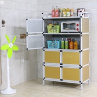 JY-H/Cupboard Cupboard Stove Home Sideboard Aluminum Alloy Living Room Locker Simple Assembly Econom