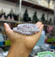 Hot Item Lilac Glow Edit| สร้อยแขนหยกม่วง ขนาด7.5มิล