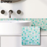 SVNFY 1pcs Mosaic Tile Sticker, Design Self-adhesive Self-Adhesive Tile Sticker, Multifunction Remov