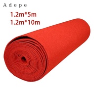 [Adepe] Red Carpet Aisle Runner 1.2M Wide Durable Portable Red Aisle Runner Wedding Carpet for Party