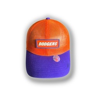 MLB LA Dodgers Full Mesh Orange Blue Hat