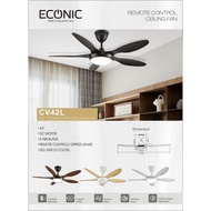 Econic Cyber 56 & 42 Ceiling Fan with Remote Control With light or Without Light