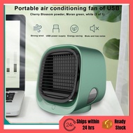 Ready Stock in Malaysia Air Cooler Car Fan Portable Aircond Mini Air Conditioner Adjustable Speed USB Fan