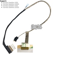 Cable LCD Cable Toshiba Satellite L650 L650D L655 L655D C650 C650D C655 C655D lekxible flexible