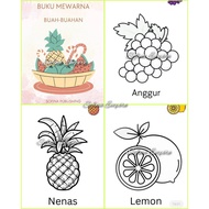 [PDF] Buku Mewarna Buah-buahan