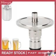 henye-my Aqur2020 1.5in Gas Lock Post Adapter Tri Clamp to Connector Homebrew Beer conry keg Brewer 