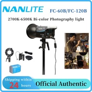 Nanlite FC-60B FC-120B Bi-Color LED Photography Light 2700K-6500K Professional Photography Lighting 