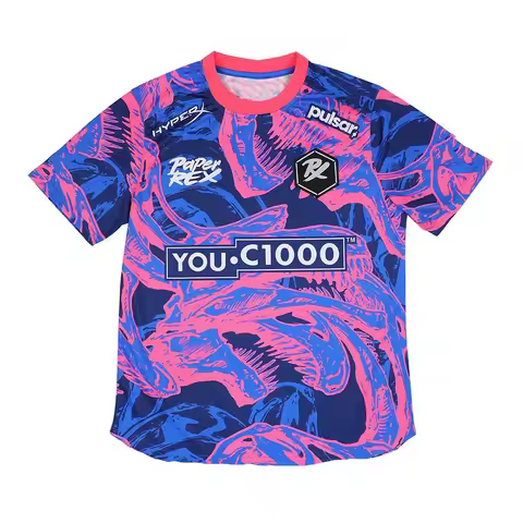 Casual Wear Men's Paper Rex Esports Uniform Clothing Quick-Dry Breathable 3D Print Short Sleeve T-Sh