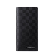 WILLIAM POLO 201502 Long Wallet - Dompet Panjang Pria Kulit Sapi Premium