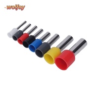 YOLANDA 1200 Pcs Cold Pressed Terminals, 0.5mm-10mm Copper and PVC Wire Ferrule Terminal Kit, 22 AWG