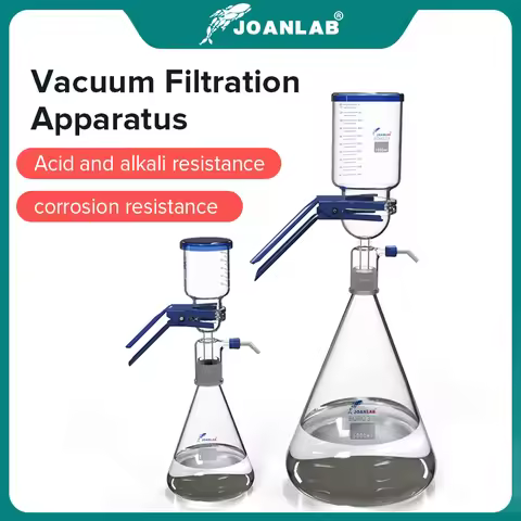 JOANLAB Official Store 1000ml Vacuum Filter Apparatus Laboratory Equipment Glass Filter Sand Core Li