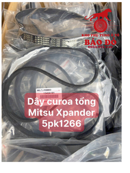 Dây Curoa Tổng Đen Mitsubishi Xpander Xforce 5PK1266 Mã 1340A181 Chính Hãng