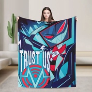 Hazbins Hotels Alastor Vox 2 Throw Blanket for Couch Fuzzy Soft Plush Blanket 50x60 Inches Multi-siz