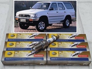 หัวเทียน แพลทตินัม Toyota 4 Runner II ( 1990 - 1995 ) V6 3.0 ชุด 6 หัว ระยะใช้งาน 60000 กม : Hel
