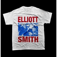 Elliott Smith Vintage Music Graphic T-Shirt Hip Hop Street Electronic Rock Fashion Short Sleeve Unis