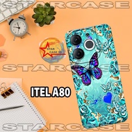 Softcase itel a80 /S11/Girl's Motif/case itel a80 /casing itel a80/silicone