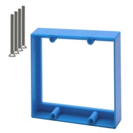 Double Gang Receptacle Outlet Box Extenders 1/2",Include 4Screws (6-32 x 1.25),Electrical Outlet Ext