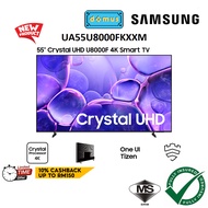 2025 Samsung Smart TV 55 Inch 4K Crystal UHD U8000F 55" Smart TV Murah Television 电视机 電視機 UA55U8000F