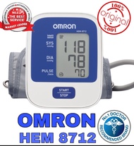 Omron HEM 8712 Digital Arm Blood Pressure Monitor (w/ Free Batteries)