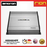 AMERON : AMA804PP Class AB Plug & Play Amplifier 80W x 4RMS Power. [ RION MARKETING ]