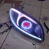 lampu headlamp Vios gen 1 custom biled kanan kiri sepasang